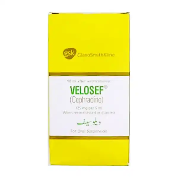 Velosef 90ml Suspension 125mg